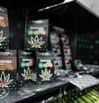 Cookies com maconha vendidos em uma loja de Roma, capital da Itália  Foto: ANSA / Ansa