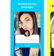 Yolo permite que usuários de Snapchat permitam que mensagens anônimas sejam enviadas a eles  Foto: Reprodução/Popshow / BBC News Brasil