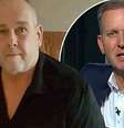 Steve Dymond e, no detalhe, o apresentador Jeremy Kyle: a exploração na TV de suposta infidelidade terminou em tragédia  Foto: Reprodução