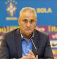 Técnico Tite divulga a lista com os nomes dos 23 jogadores que vão representar o Brasil na Copa America, na Sede CBF, no Rio de Janeiro, RJ, na manhã desta sexta-feira (17)  Foto: CELSO PUPO/FOTOARENA / Estadão Conteúdo