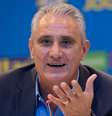 O técnico Tite da Seleção Brasileira durante a entrevista coletiva de convocação de jogadores para a Copa América  Foto: Pedro Martins / MoWa Press