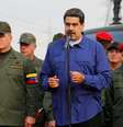 Maduro, em cerimônia em base militar em Maracay, Venezuela 17/5/2019 Palácio Miraflores/via REUTERS   Foto: Reuters