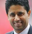 Presidente do clube de futebol Paris Saint-Germain, o catari Nasser al-Khelaifi
22/04/2017
REUTERS/Stephane Mahe  Foto: Reuters