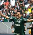 O zagueiro Gustavo Goméz marcou o único gol da partida entre Palmeiras e Botafogo, realizada no estádio Mané Garrincha, em Brasília  Foto: EDU ANDRADE/Fatopress / Gazeta Press