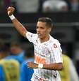 Pedrinho marcou o único gol do clássico paulista entre Corinthians e São Paulo, válido pela sexta rodada do Brasileirão 2019  Foto: DJALMA VASSÃO / Gazeta Press