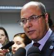 Gpvernador do Rio de Janeiro, Wilson Witzel, defende ação da polícia no combate ao crime organizado  Foto: Tânia Rêgo / Agência Brasil