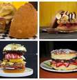 Dia Mundial do Hambúrguer: alguns lanches que farão você mudar conceitos.  Foto: Instagram / @marktpoa/Outback / Divulgação/Andressa Regina e Silva/Imagem cedida de arquivo pessoal/Instagram/@chefdiegonl / Estadão