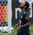 Neymar durante treino da seleção brasileira na Granja Comary, em Teresópolis (RJ)
25/05/2019
REUTERS/Pilar Olivares  Foto: Reuters