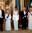 Presidente dos EUA, Donald Trump,  rainha Elizabeth, Melania Trump, Príncipe Charles e Camilla, duquesa de Cornwall
03/06/2019
Doug Mills/Pool via REUTERS  Foto: Reuters