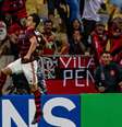 Rodrigo Caio, jogador do Flamengo, comemora seu gol durante a segunda partida contra o Corinthians, válida pelas oitavas de final da Copa do Brasil 2019.  Foto: Magalhães jr/Photopress/Gazeta Press / Gazeta Press