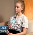 Najila falou pela primeira vez sobre o caso em entrevista ao SBT Brasil  Foto: Reprodução