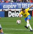 Marta durante partida do Brasil contra o Japão em Nashville, nos Estados Unidos
02/03/2019 Christopher Hanewinckel-USA TODAY Sports  Foto: Reuters