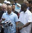 Raymond Santana, Kevin Richardson e Yusef Salaam concedem entrevista coletiva em Nova York
27/06/2014
REUTERS/Carlo Allegri  Foto: Reuters
