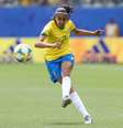 Andressa Alves durante jogo da Seleção Brasileira contra a Jamaica  Foto: Rener Pinheiro / MoWa Press