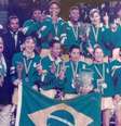 Seleção brasileira feminina campeã mundial em 1994  Foto: Divulgação/Arquivo/CBB / Estadão Conteúdo
