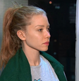 A modelo Najila Trindade, que acusa Neymar de estupro (Foto: Reprodução/Record TV)  Foto: LANCE!