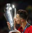 Portugal, de Cristiano Ronaldo, ganhou posições graças ao título da Liga das Nações  Foto: Carl Recine / Reuters