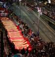 Ato contra a Reforma da Previdência, que saiu de frente ao Museu de Arte de São Paulo (Masp), na Avenida Paulista, na tarde desta sexta-feira, 14 de junho de 2019, dia de greve geral em todo o país. O grupo seguiu em passeata para a Praça República. Ao final do ato, houve confronto com a polícia, que usou bomba de gás lacrimogêneo para dispersar os ativistas.  Foto: Alice Vergueiro / Estadão