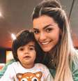 Kelly Key e o filho Artur.  Foto: Instagram/@oficialkellykey / Estadão