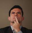 Ministro Sergio Moro é alvo de questionamentos por causa de conversas com Deltan Dallagnol  Foto: EPA / Ansa - Brasil