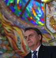 Presidente da República, Jair Bolsonaro durante Visita ao Mosteiro das Irmãs Clarissas na Fazenda da Esperança  Foto: Marcos Corrêa / PR