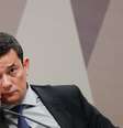 O ministro da Justiça e Segurança Pública, Sergio Moro, durante audiência realizada na Comissão de Constituição e Justiça (CCJ) do Senado, em Brasília, nesta quarta-feira, 18. Moro participa da sessão para explicar as supostas mensagens trocadas com procuradores da Lava Jato durante a Operação e divulgadas pelo site The Intercept Brasil.  Foto: Gabriela Biló / Estadão