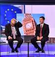 Boris Johnson e Jeremy Hunt durante debate na BBC  Foto: ANSA / Ansa - Brasil