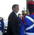 O presidente Jair Bolsonaro deixa almoço com o ministro da Defesa, general Fernando Azevedo e Silva, na sexta, 21.  Foto: Antonio Cruz / Agência Brasil / Estadão Conteúdo