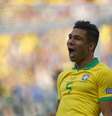 Comemoração do gol de Casemiro, do Brasil, marcado diante do Peru, durante partida válida pela 3ª rodada do Grupo A da Copa América 2019, realizada na Arena Corinthians, em Itaquera, zona leste da capital paulista, nesta sábado (22).  Foto: THIAGO CALIL/AGIF / Estadão Conteúdo
