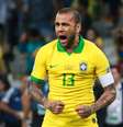 Daniel Alves comemora a classificação para a final durante partida entre Brasil x Argentina, válida pela semifinal da Copa América 2019, realizada nesta terça-feira (02) no Estádio do Mineirão em Belo Horizonte, MG  Foto: DUDU MACEDO/FOTOARENA / Estadão