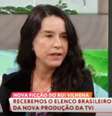A atriz sugere que a falta de convites para fazer TV no Brasil está relacionada ao seu ativismo político  Foto: Reprodução/TVI