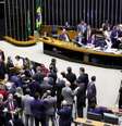 Câmara dos Deputados começou nesta terça a votação da proposta  Foto: Pablo Valadares/Câmara dos Deputados / BBC News Brasil