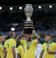 Seleção Brasileira conquistou o título da Copa América ao vencer o Peru por 3 a 1  Foto: Ueslei Marcelino / Reuters