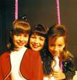 Sandy e Junior com a mãe Noeli em 1994  Foto: CLÓVIS CRANCHI SOBRINHO / Estadão Conteúdo