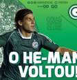 Rafael Moura é o novo reforço do Goiás  Foto: Goiás EC / Divulgação
