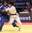 Ketleyn Quadros terminou com a medalha de prata no Grand Prix de Budapeste ao perder a decisão da categoria 63kg para a japonesa Masako Doi  Foto: IJF/Divulgação / Estadão