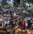 Droga apreendida em operação conjunta das polícias brasileira e paraguaia  Foto: Divulgação/Presidência da República do Paraguai / Estadão