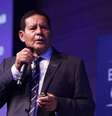 O vice presidente, Hamilton Mourão  Foto: Instituto Brasil 200/Divulgação / Estadão Conteúdo