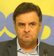 Foto de arquivo de 14/01/2014 do então presidente do PSDB, senador Aécio Neves (MG), durante entrevista coletiva realizada na sede do partido, em Brasília  Foto: ANDRÉ DUSEK / Estadão Conteúdo