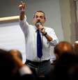 Ministro da Educação, Abraham Weintraub, durante fala em Brasília  Foto: Adriano Machado / Reuters