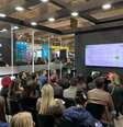 O diretor jurídico da Stone, Gabriel Cohen, palestra no Fórum E-commerce 2019, evento do setor varejista que ocorreu em São Paulo (SP), na última quarta-feira (17) e quinta-feira (18)  Foto: Divulgação