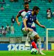 Jadson, do Cruzeiro, na partida contra o Bahia válida pela 11ª rodada do Campeonato Brasileiro 2019, no estádio Fonte Nova, em Salvador, neste sábado (20)  Foto: JHONY PINHO/AGIF / Estadão Conteúdo