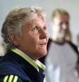 A técnica Pia Sundhage, nova comandante da Seleção feminina  Foto: Carl Sandin / BILDBYRÅN / Reuters