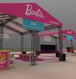 Festa da Barbie ocorre no parque Villa-Lobos neste fim de semana, em São Paulo.  Foto: Divulgação/ Barbie® / Estadão