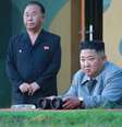 Kim Jong-un acompanha lançamento de mísseis de curto alcance, em 25 de julho de 2019  Foto: EPA / Ansa