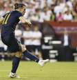 Gareth Bale em campo pelo Real Madrid contra o Arsenal pela International Champions Cup   Foto: Geoff Burke / USA Today Sports / Reuters