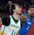 Brasil perde para a República Dominicana no Pan.  Foto: @basquetebrasil / Twitter