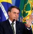 Presidente Jair Bolsonaro durante evento no Palácio do Planalto  Foto: Adriano Machado / Reuters