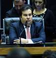 O presidente da Câmara, Rodrigo Maia (DEM-RJ) (c), durante sessão de análise dos destaques ao texto-base da reforma da Previdência, no plenário da Casa, em Brasília (DF)  Foto: Edu Andrade / Fatopress / Estadão