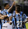 Grêmio se classifica às quartas da Libertadores.  Foto: Jorge Adorno / Reuters